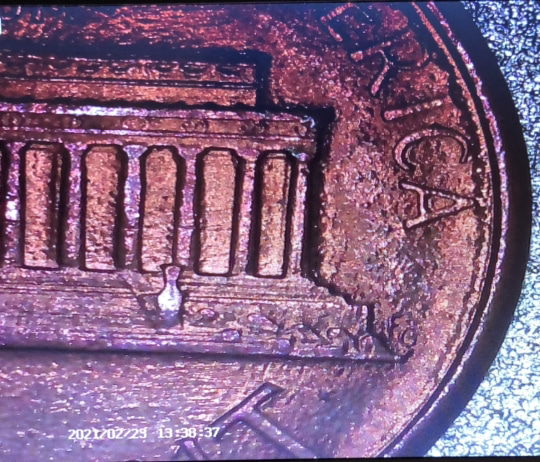 1987-D-Penny-With-Possible-Plating-Blisters?